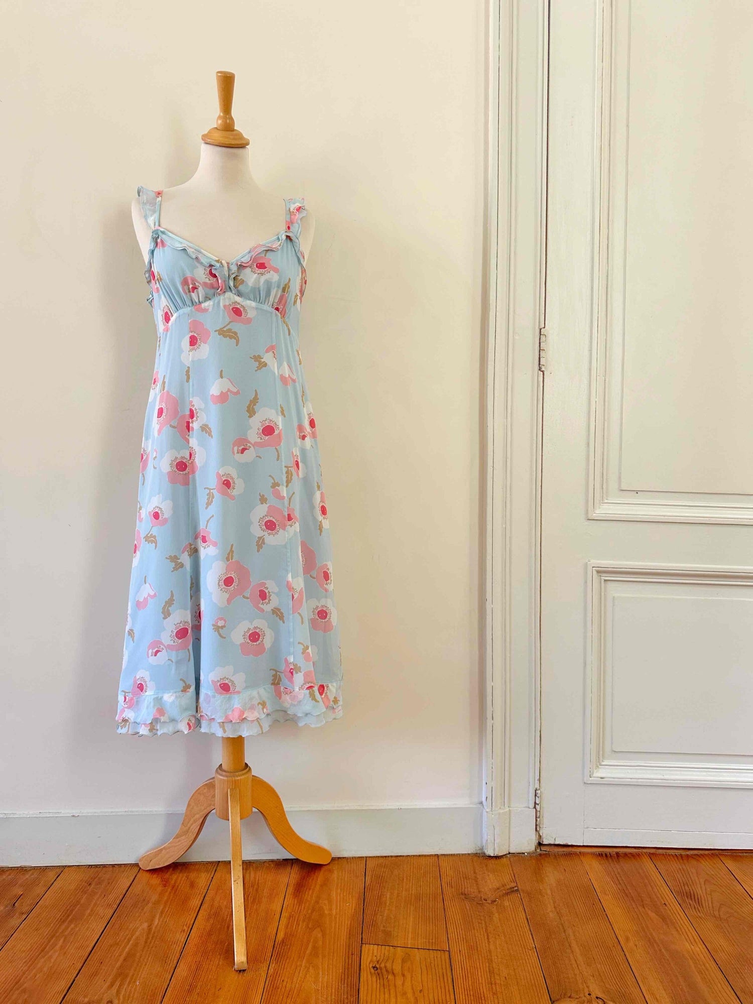 Silk nightgown