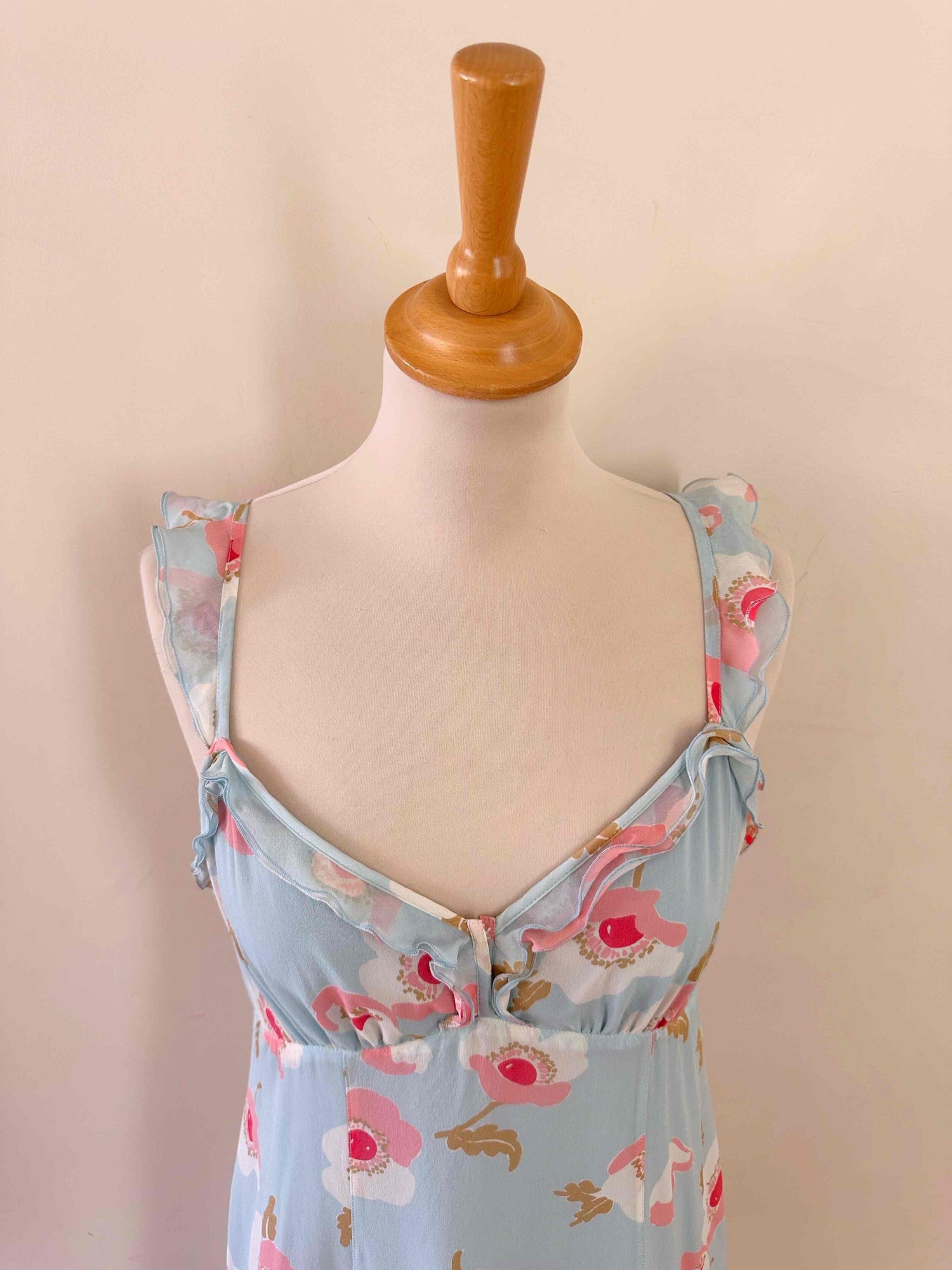 Robe nuisette en soie