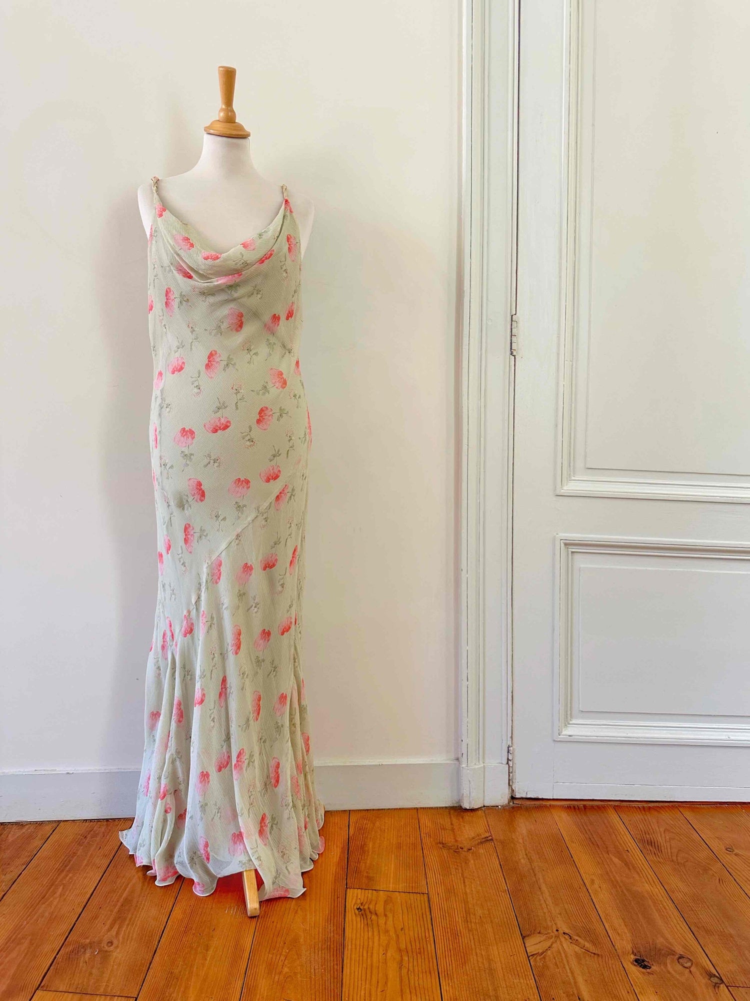 Silk nightgown
