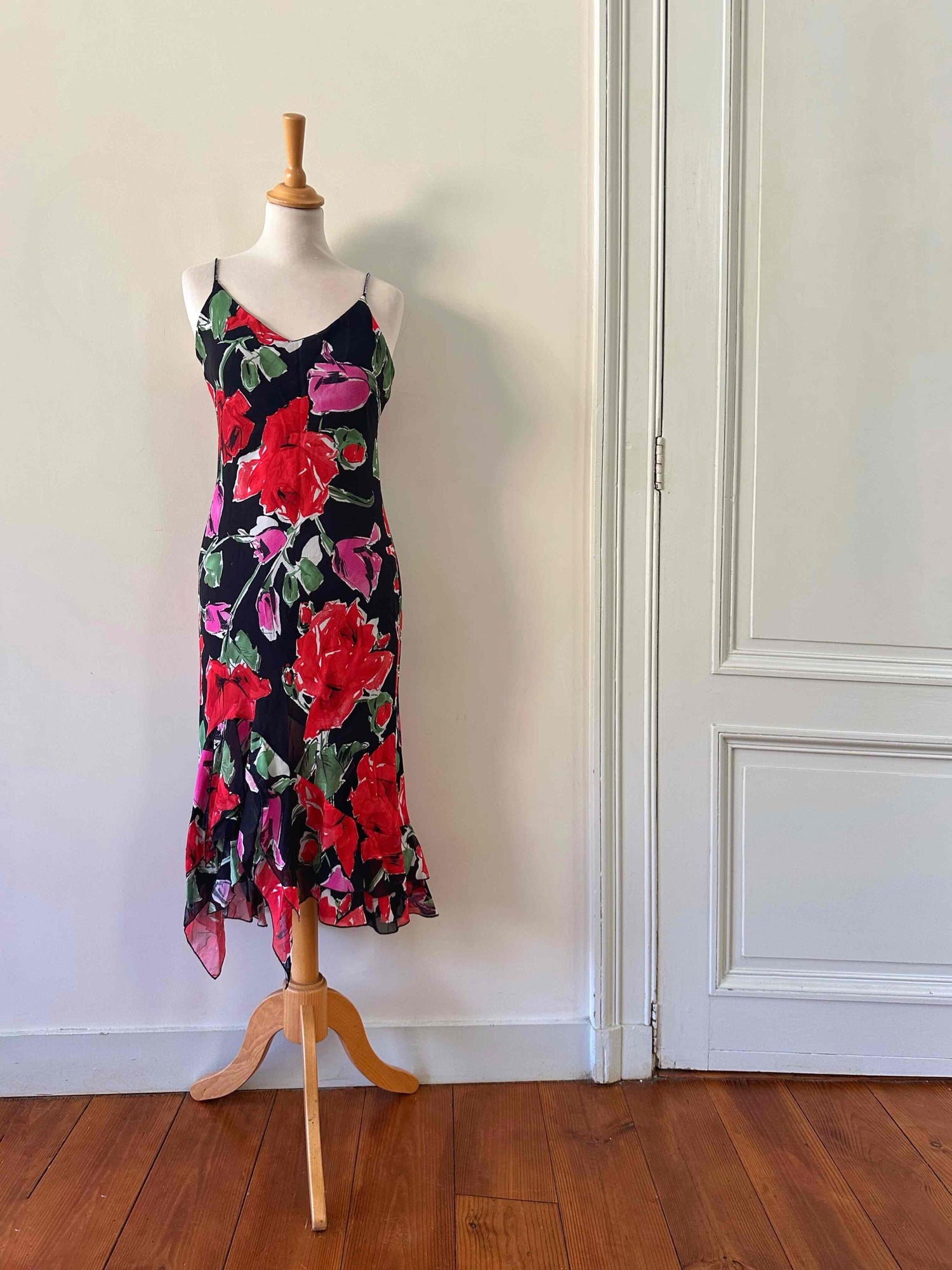 Floral print nightgown