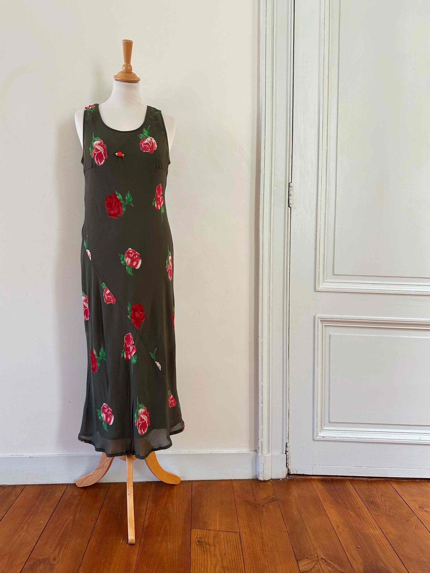 Floral print nightgown