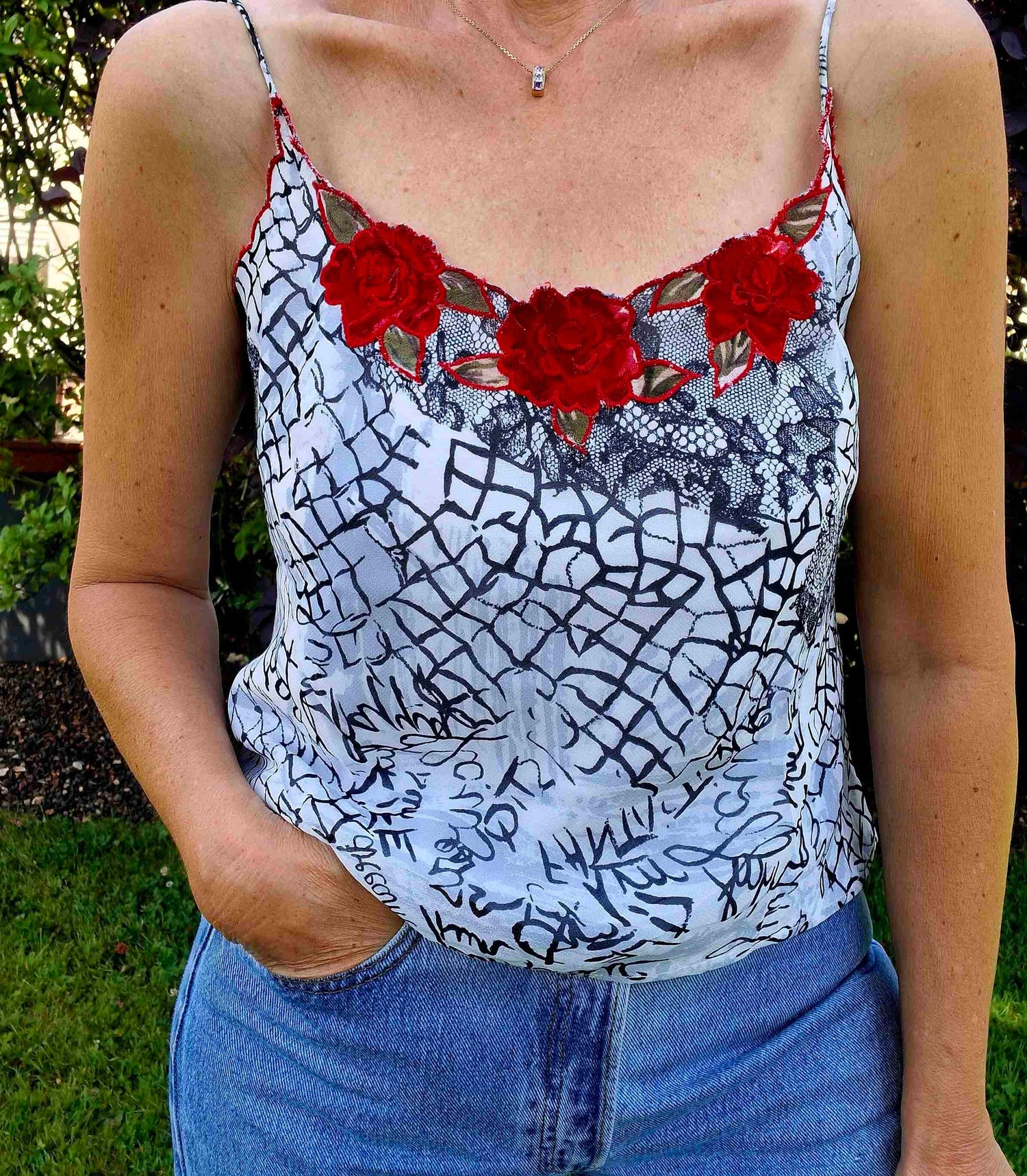 Floral camisole