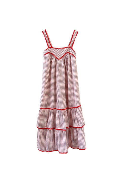 70's Vichy dress