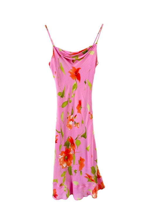 Floral print nightgown