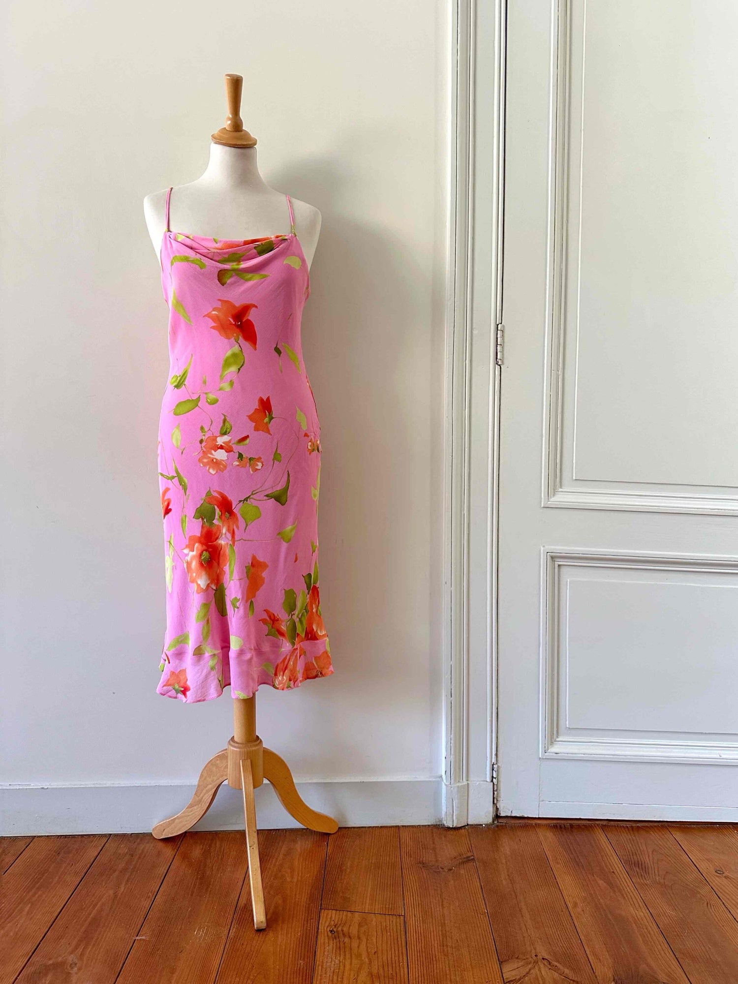 Floral print nightgown