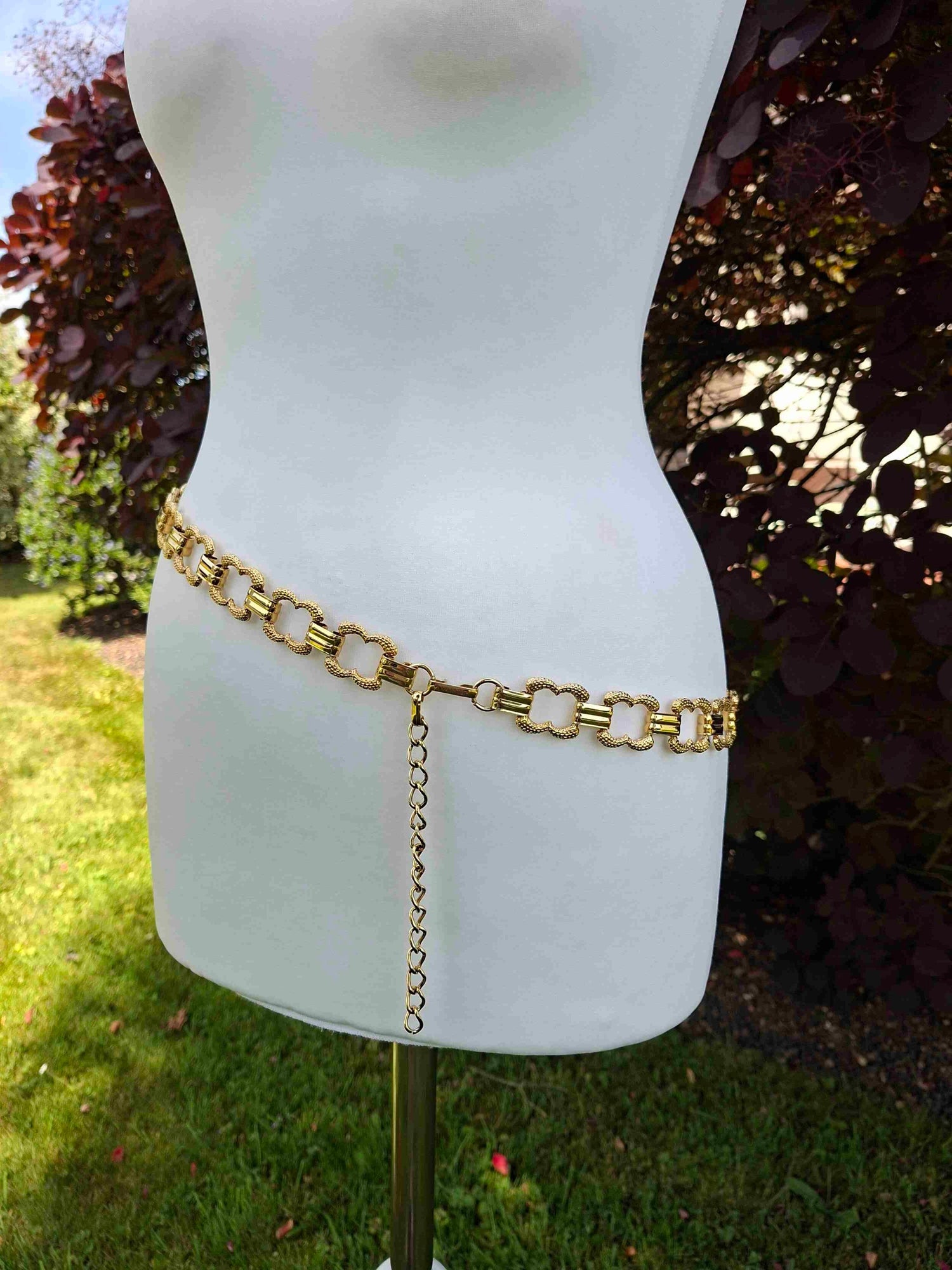 Ceinture chaîne en métal