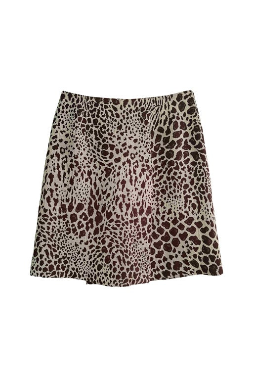 Leopard skirt