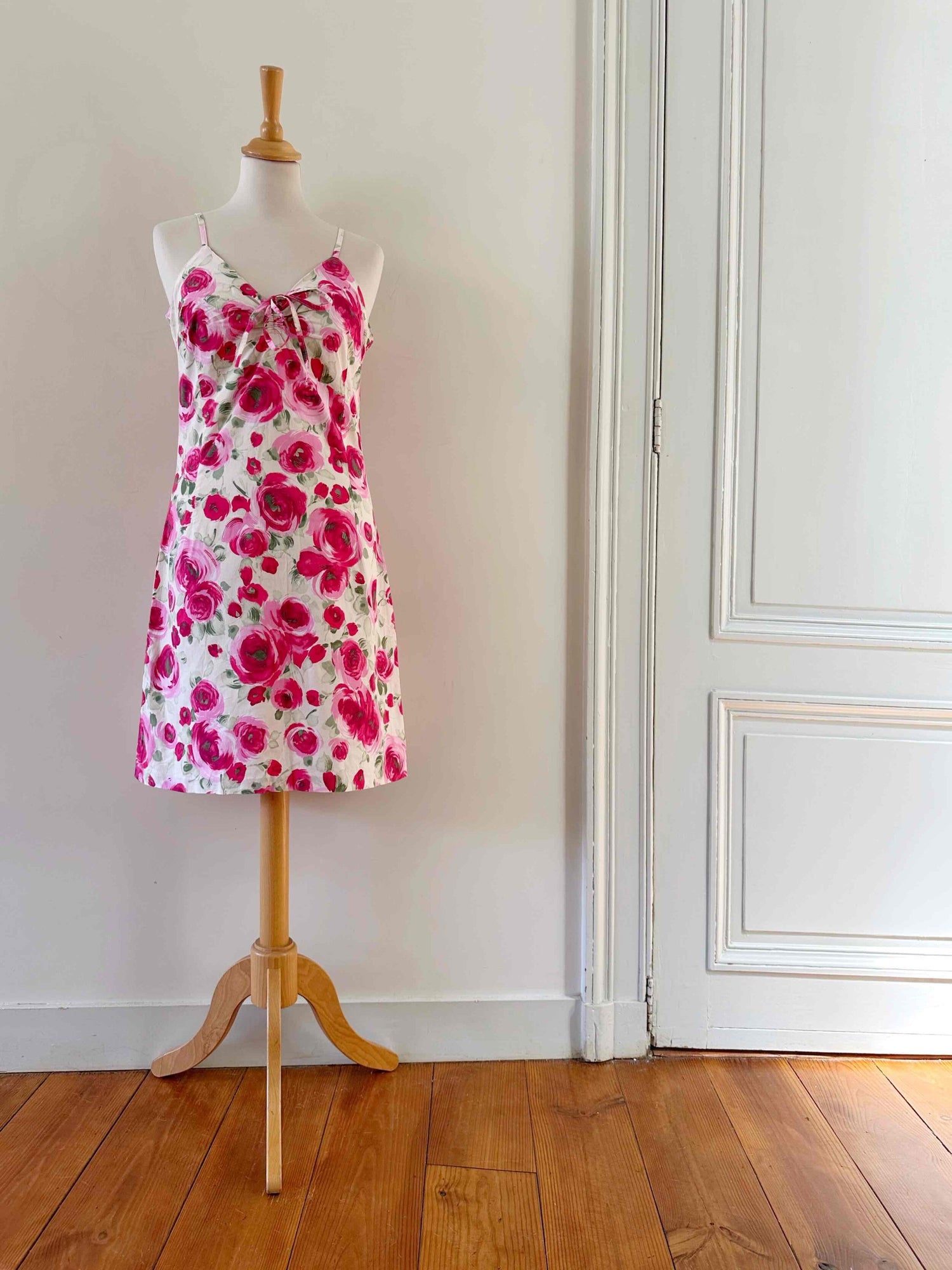 Floral print nightgown