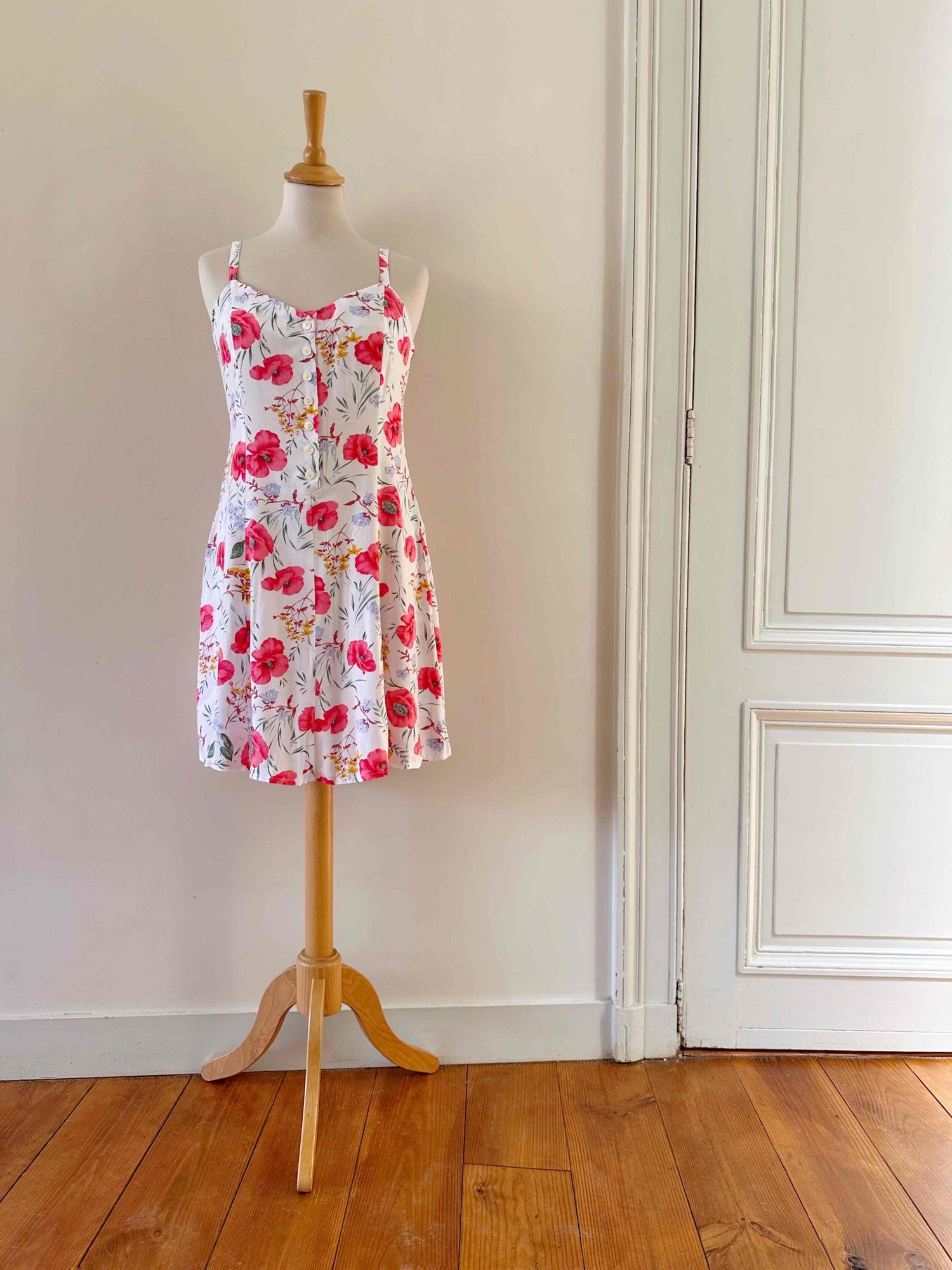 Floral print nightgown
