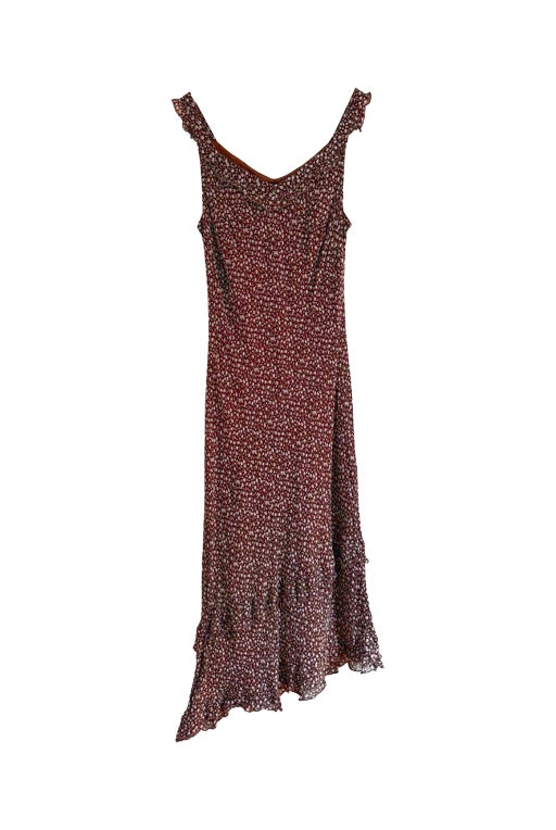 Floral print nightgown