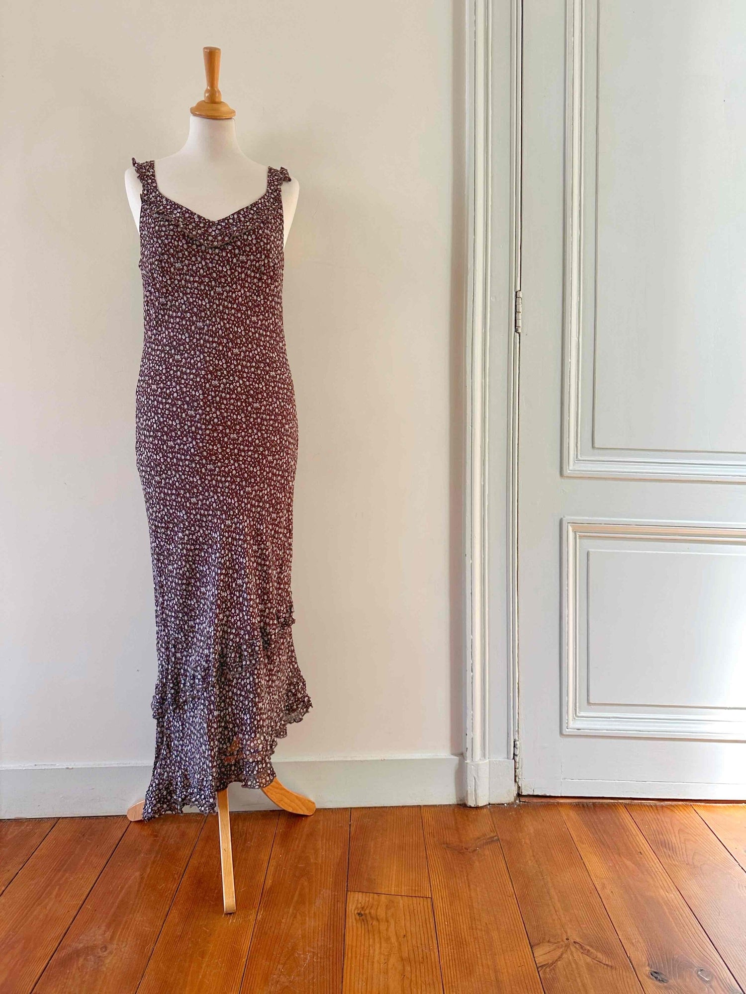 Floral print nightgown