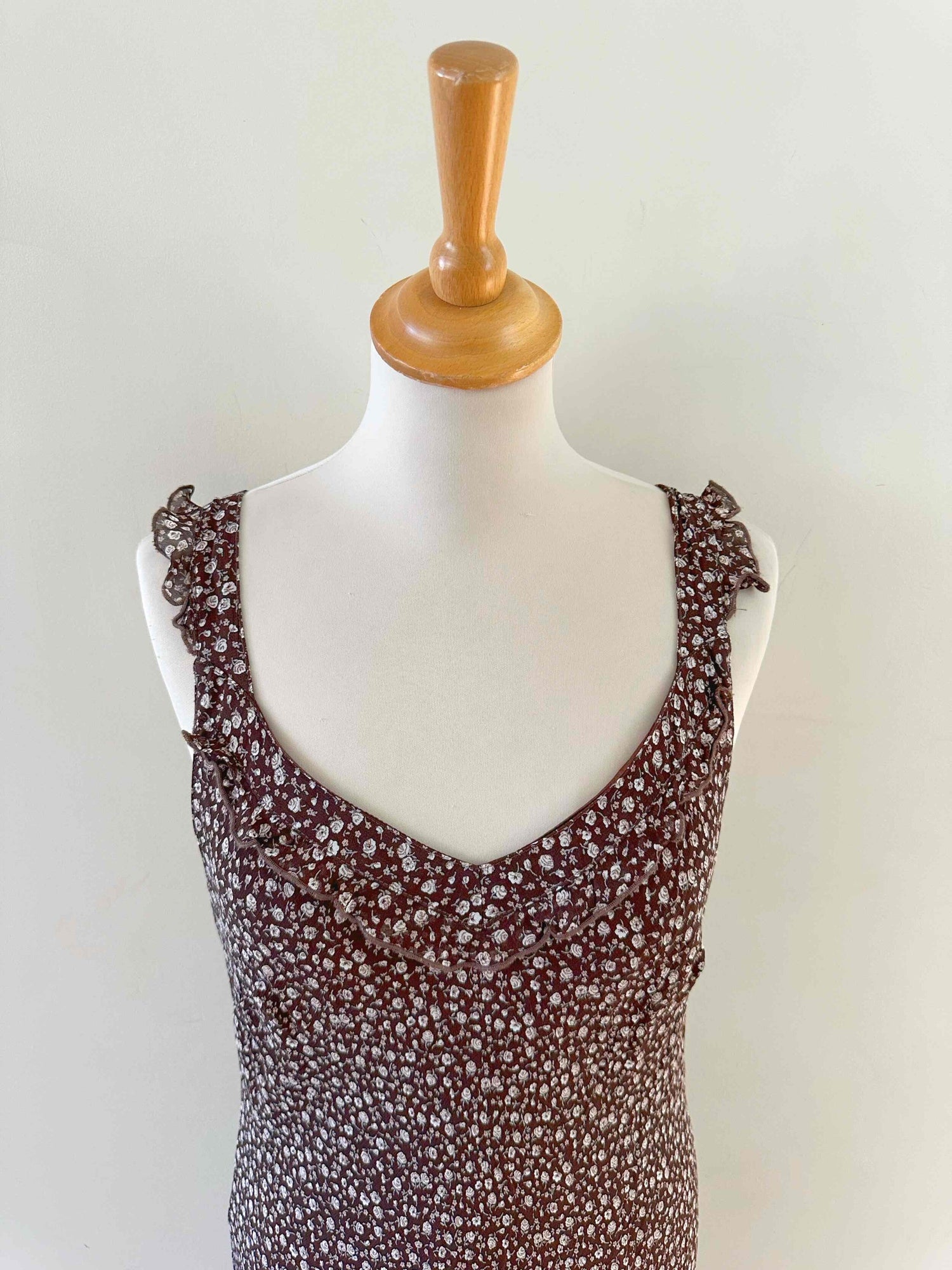 Floral print nightgown