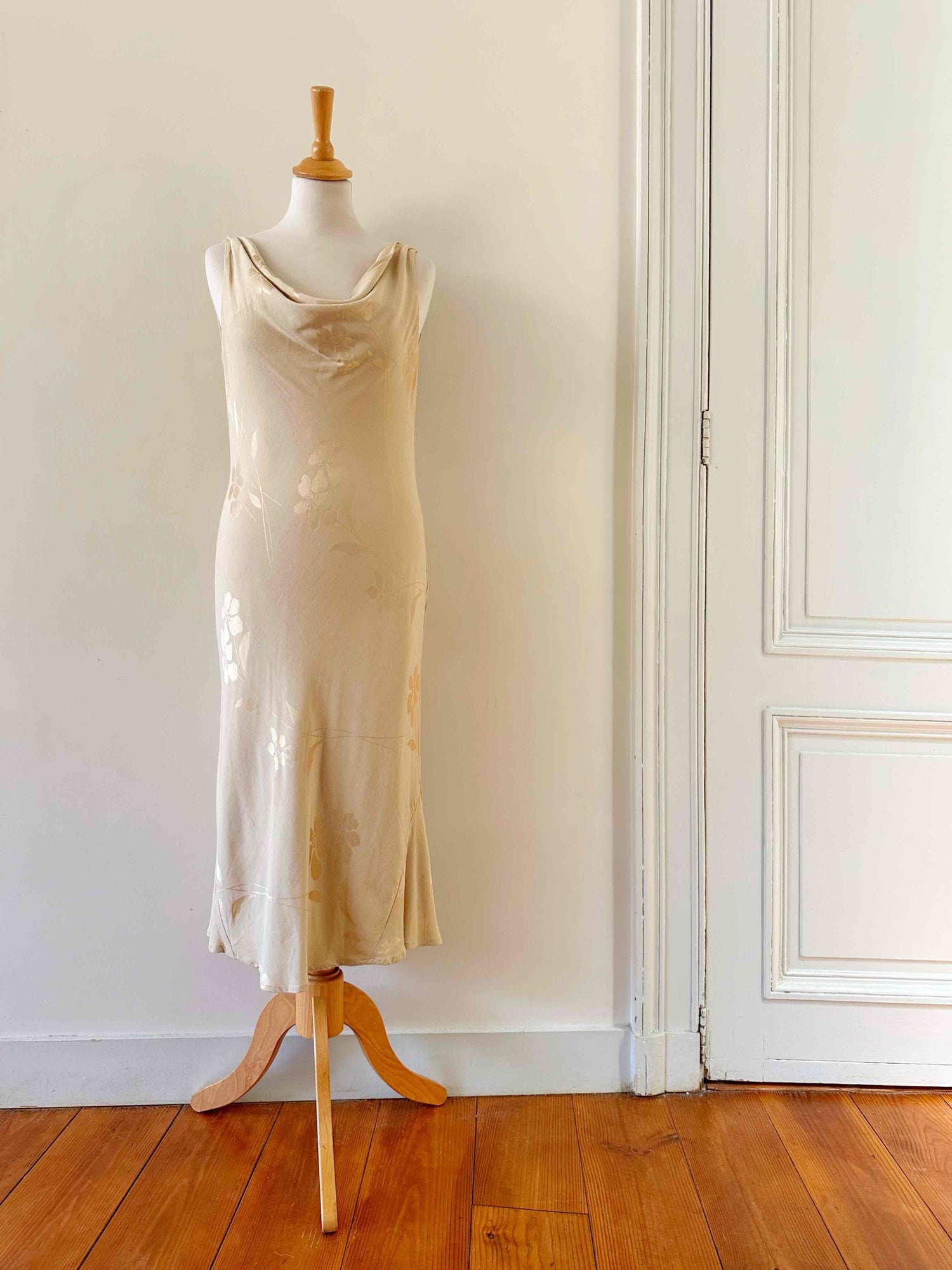 Floral print nightgown