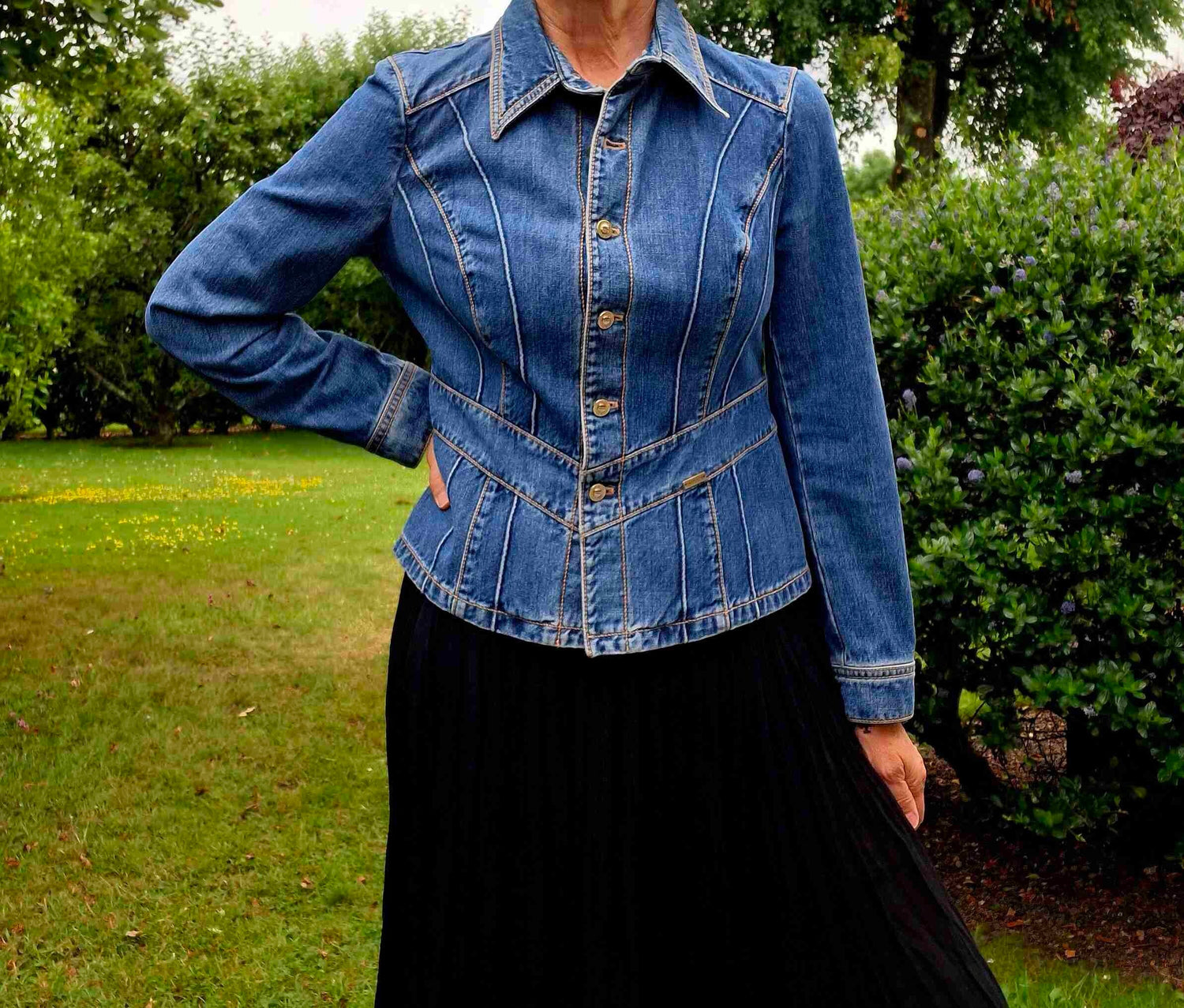 Veste en jean Escada