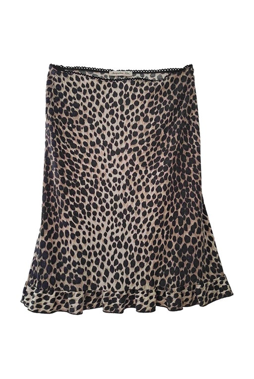 Leopard skirt