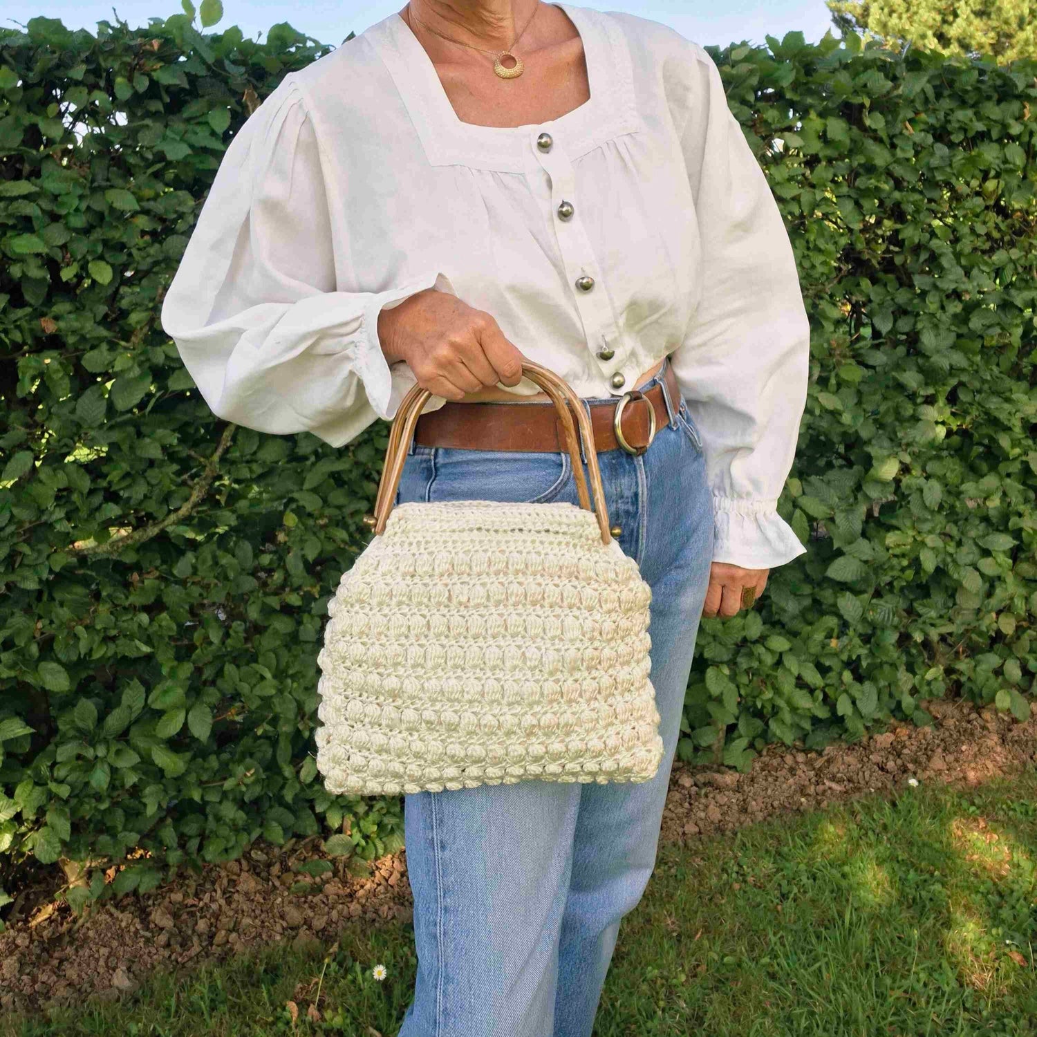 Crocheted bag