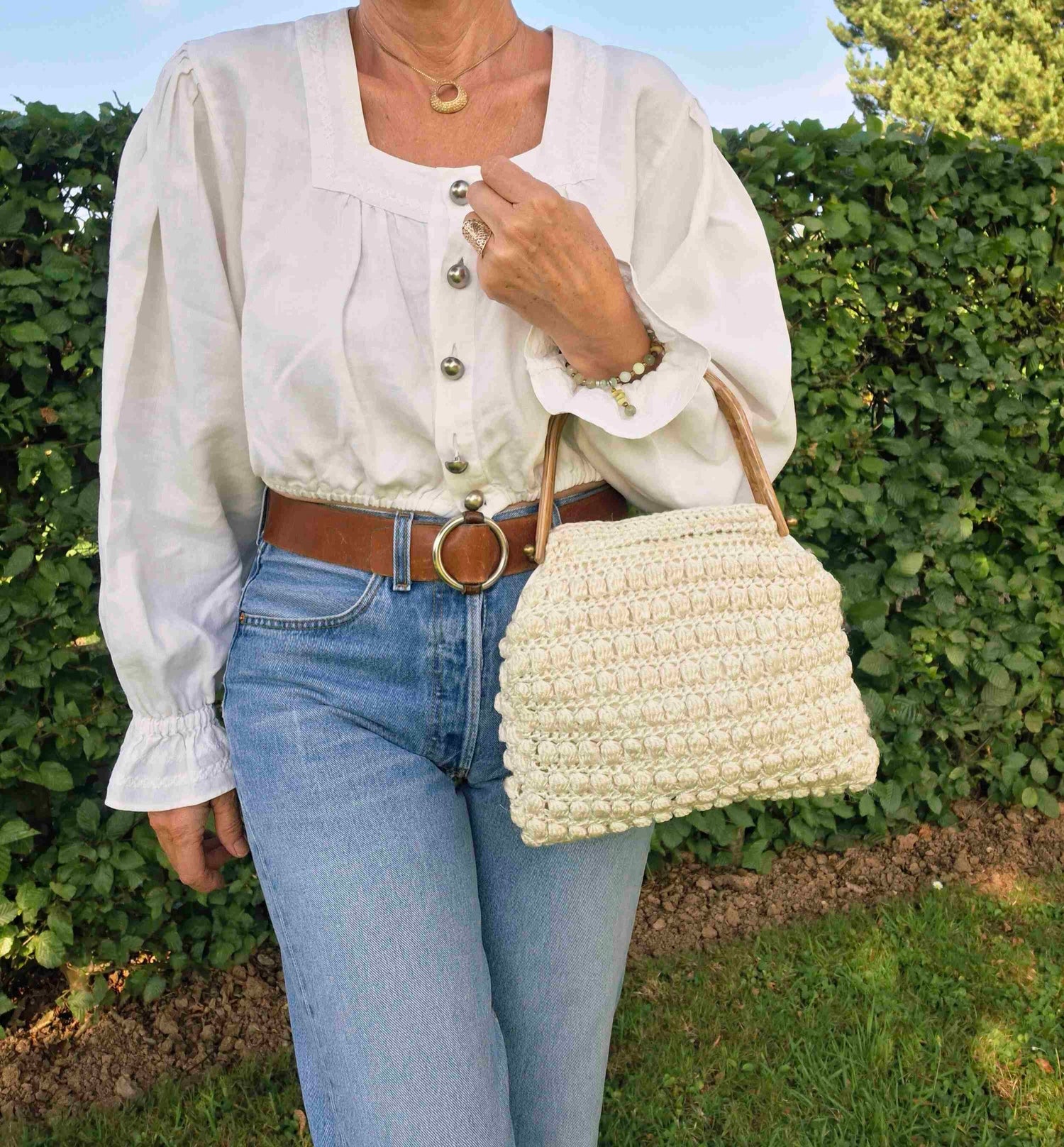 Crocheted bag
