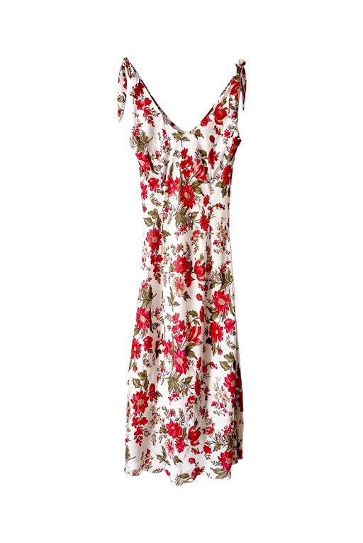 Floral print nightgown