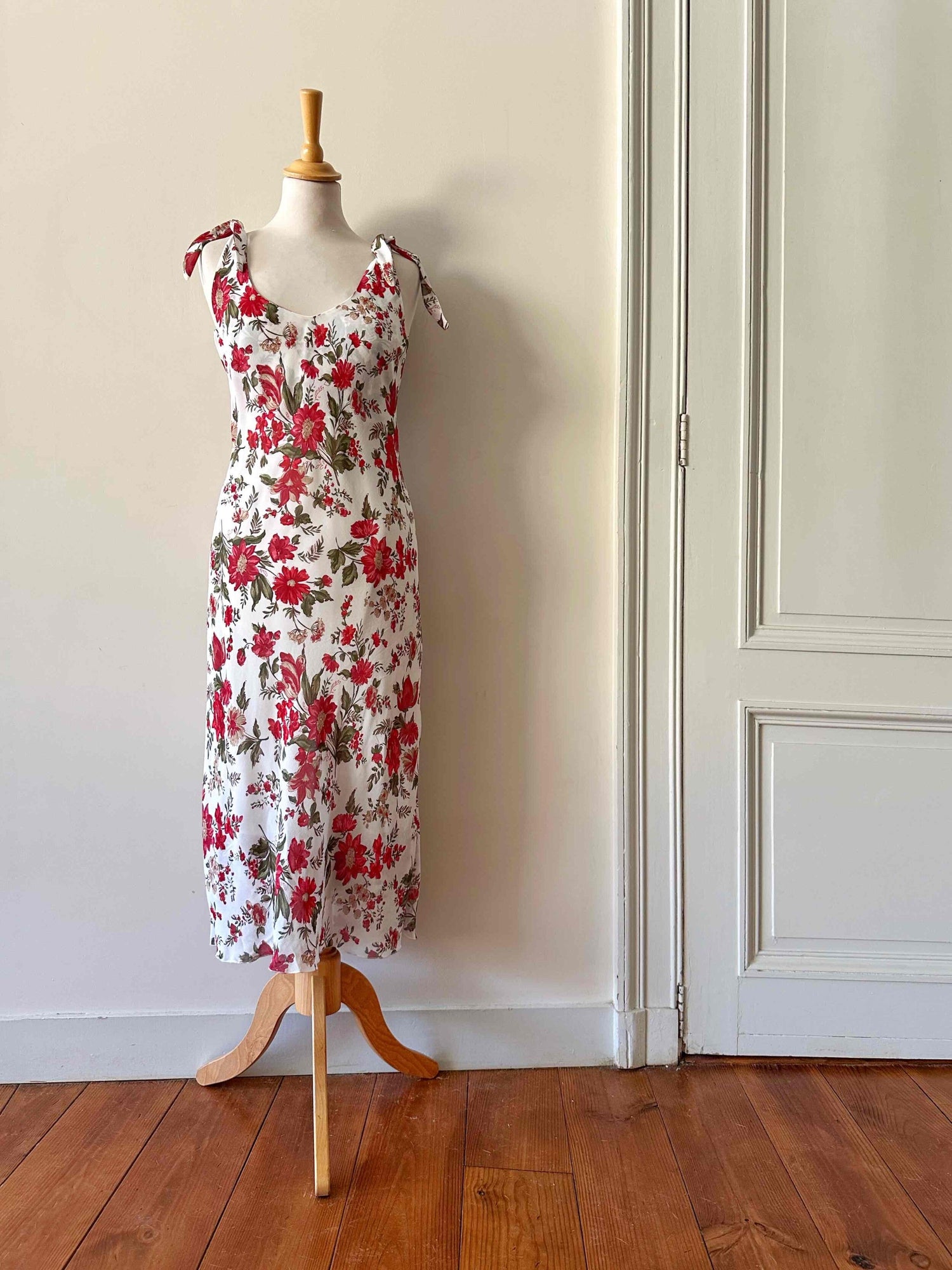 Floral print nightgown