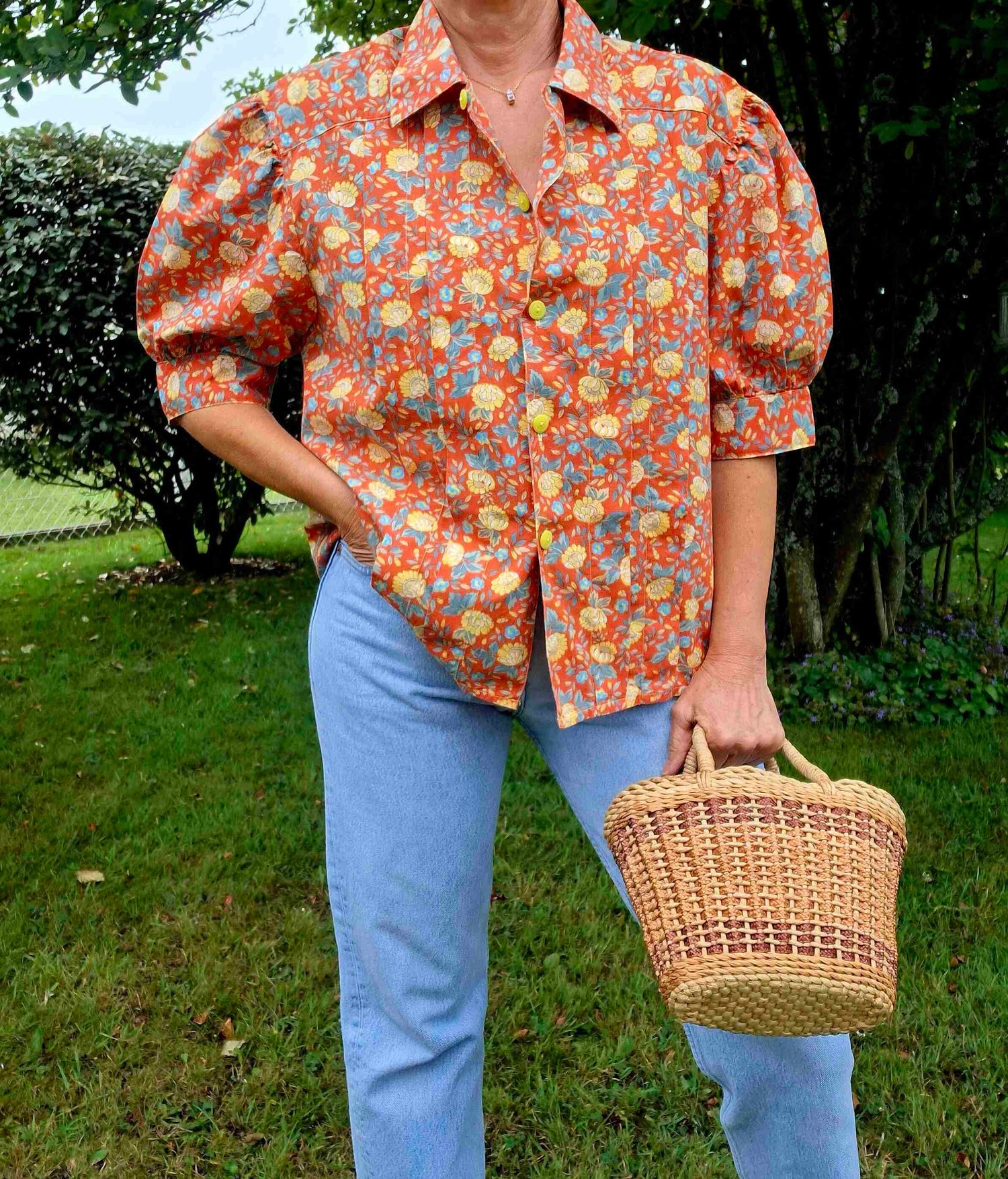 Floral blouse