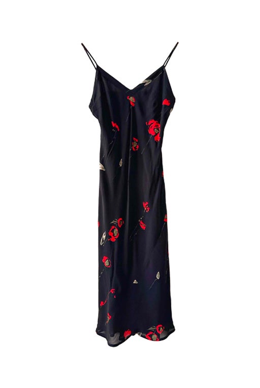 Floral print nightgown