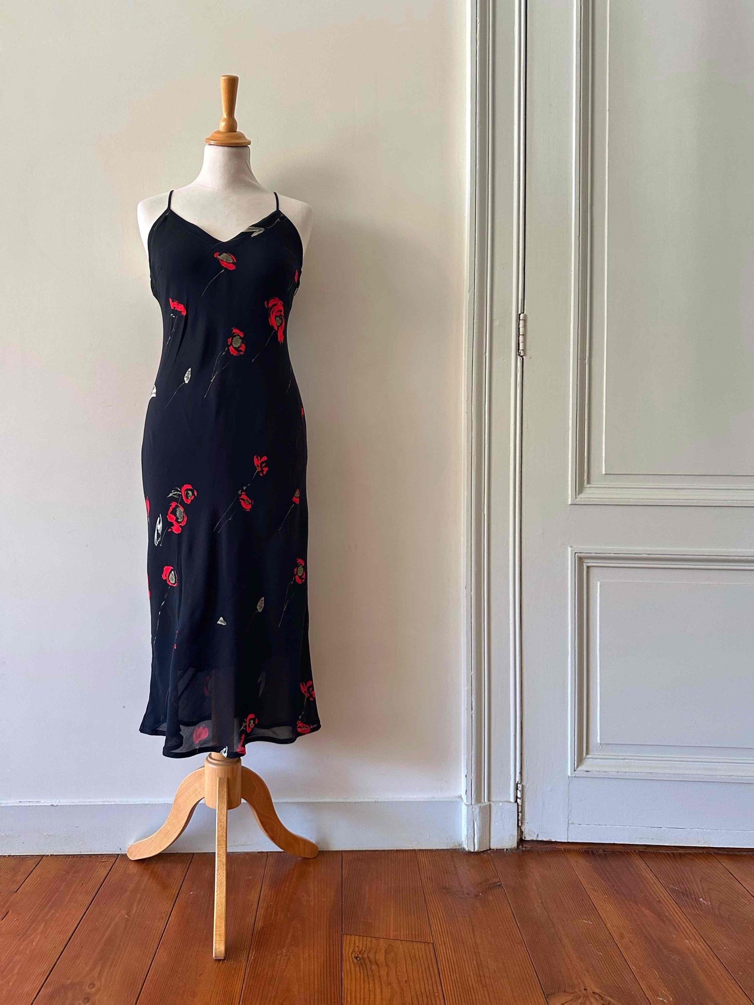 Floral print nightgown