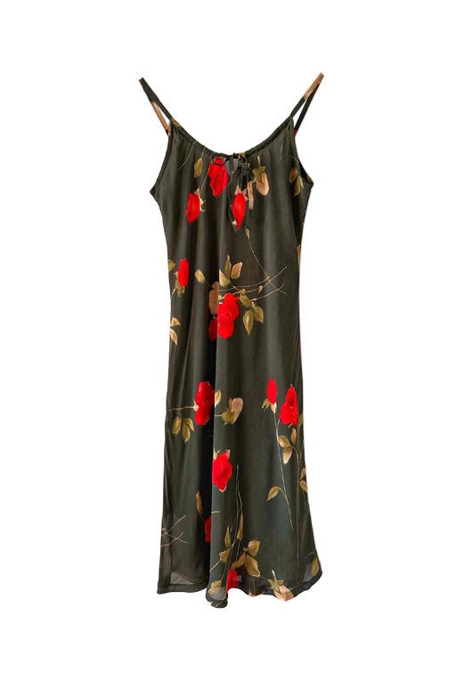 Floral print nightgown