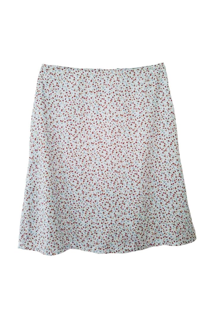 90's floral skirt