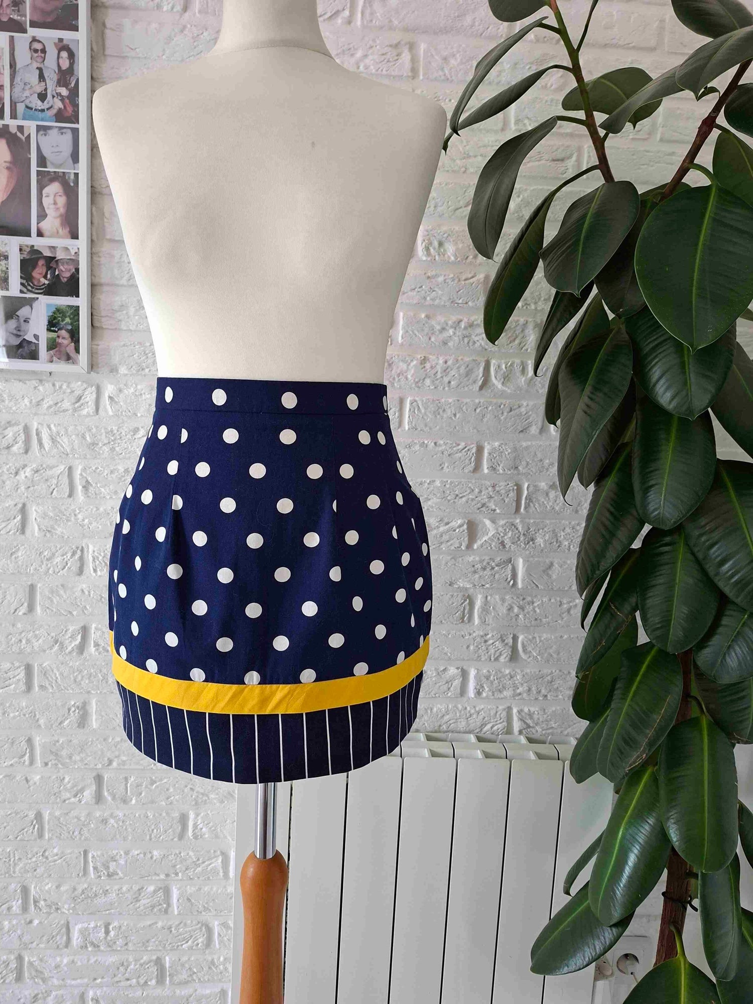 Polka dot skirt