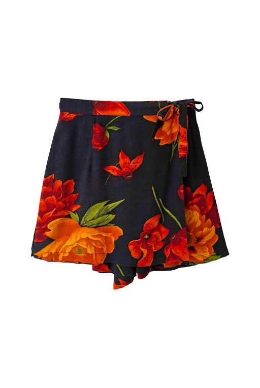 Jupe à fleurs 90's