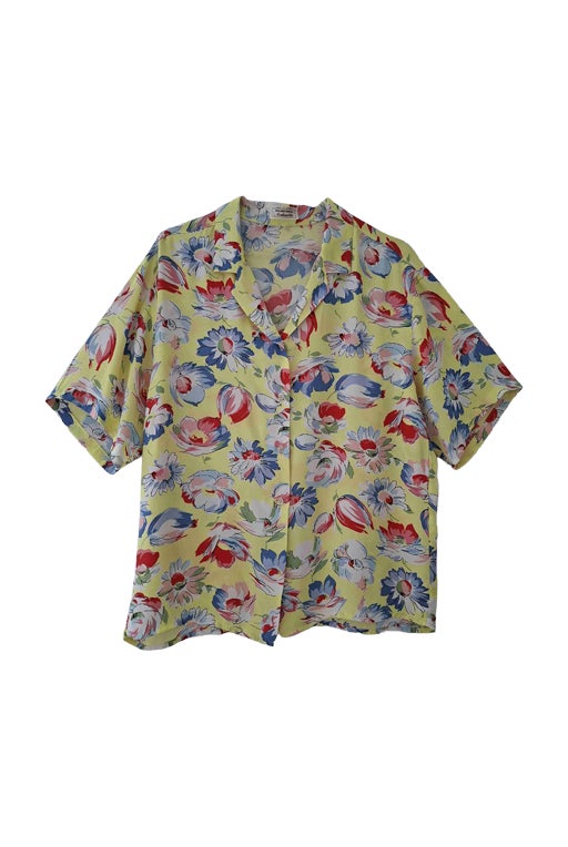Top à fleurs 90's