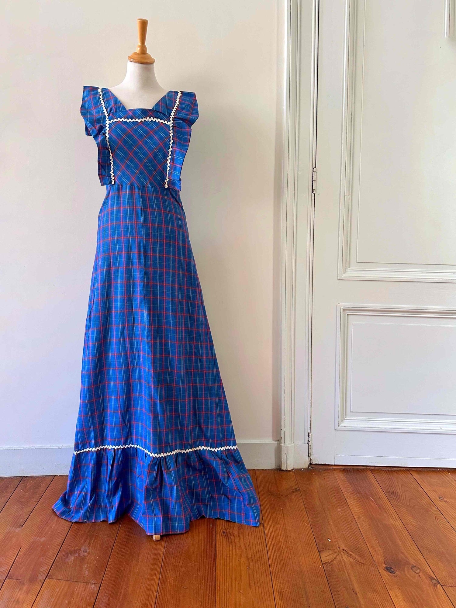 70's Vichy dress
