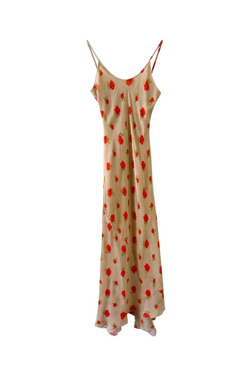 Floral print nightgown