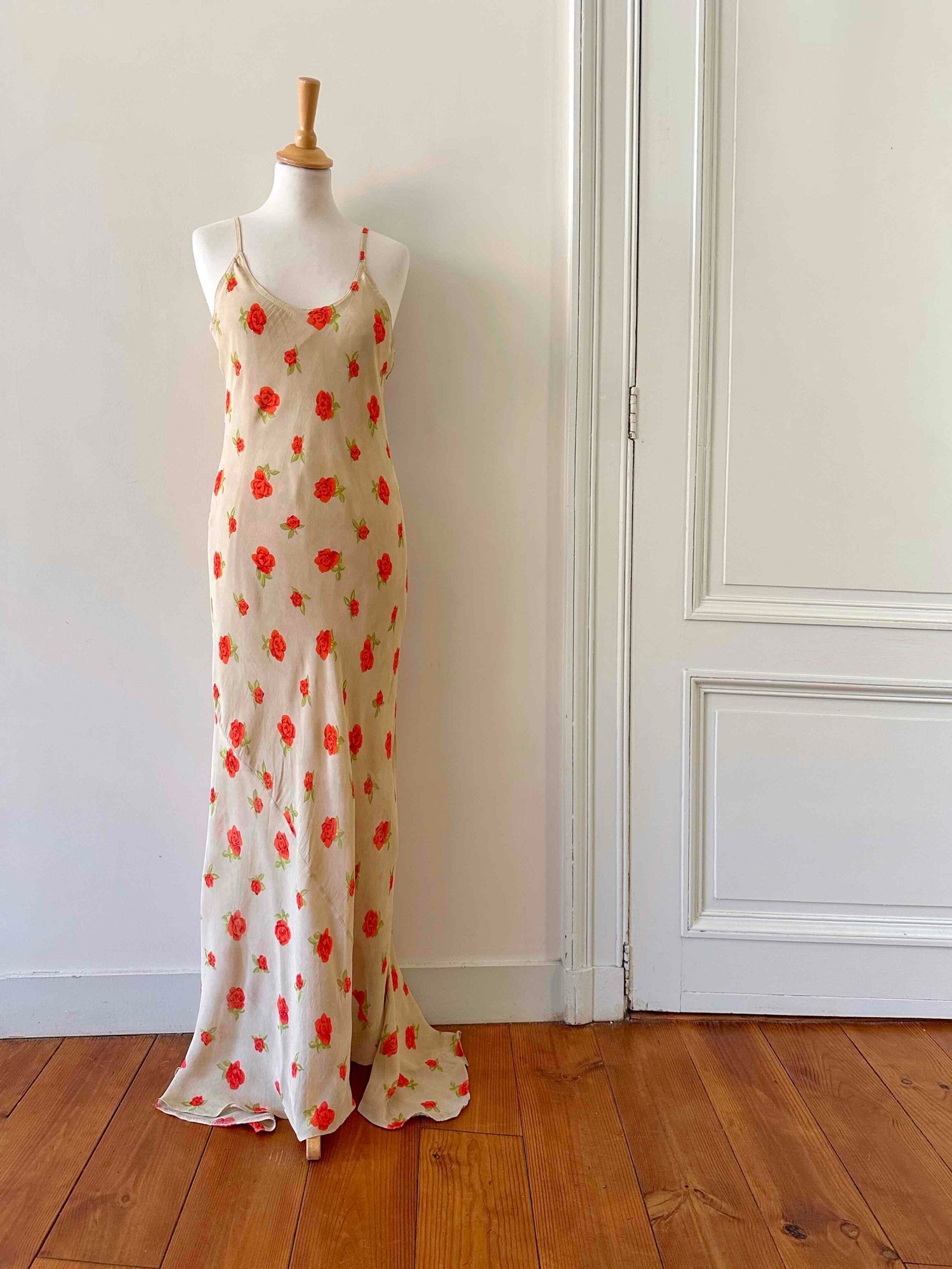 Floral print nightgown