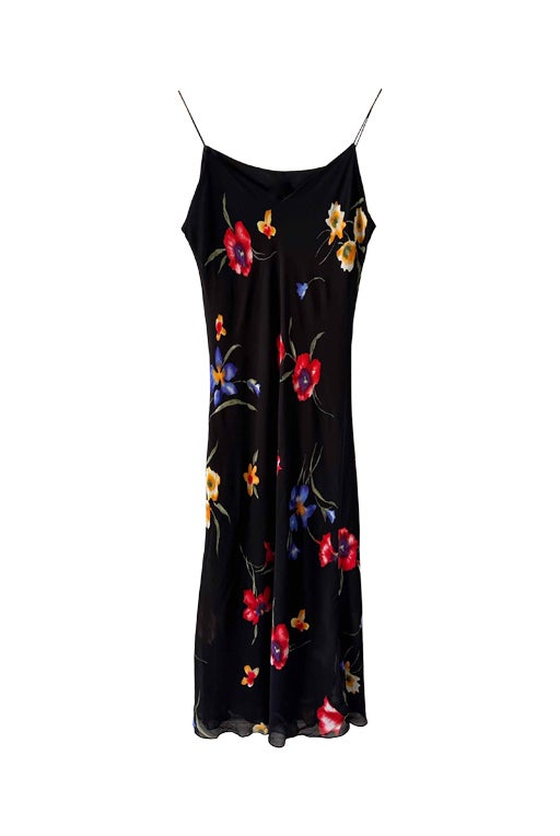 Floral print nightgown