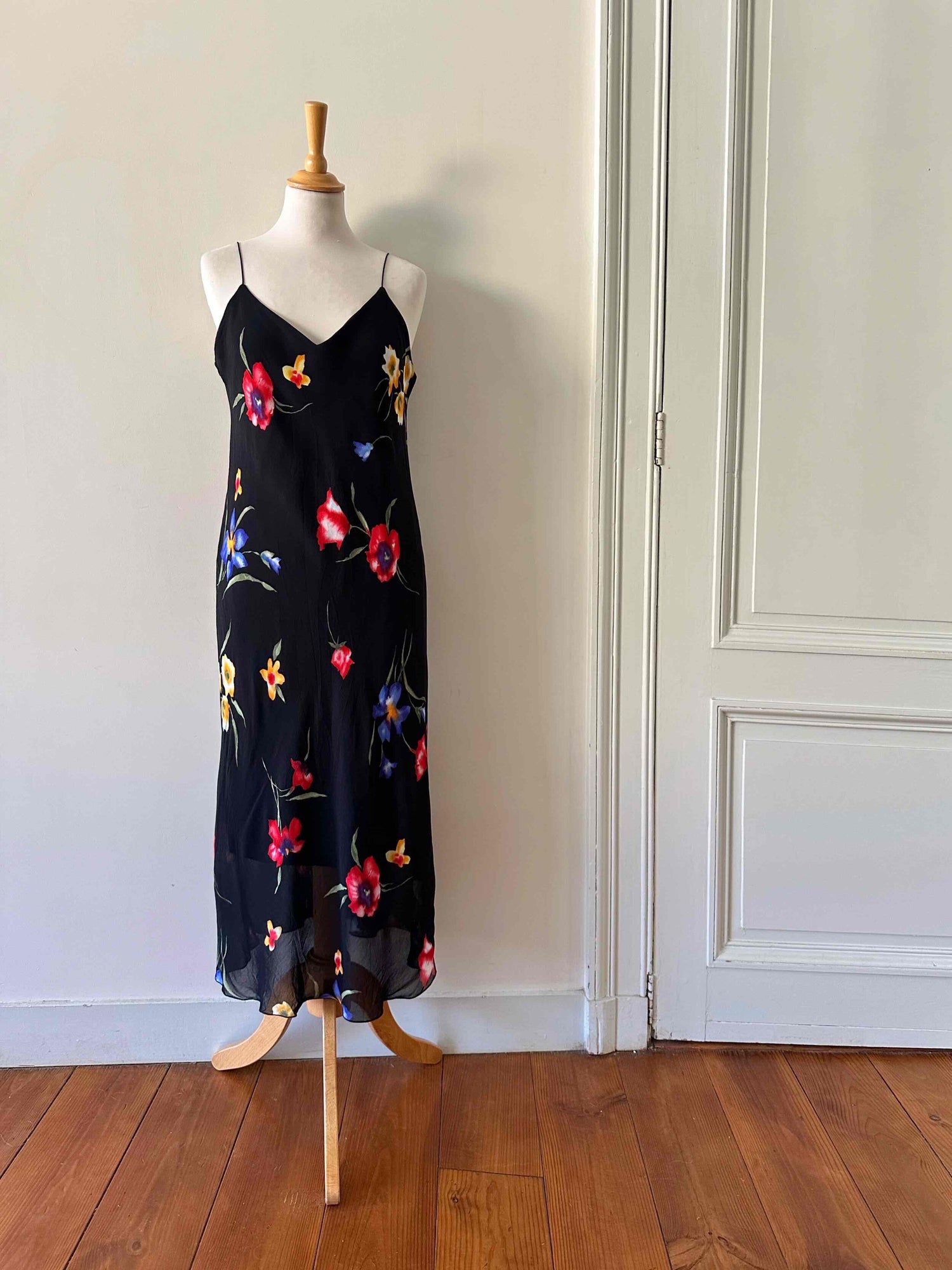 Floral print nightgown