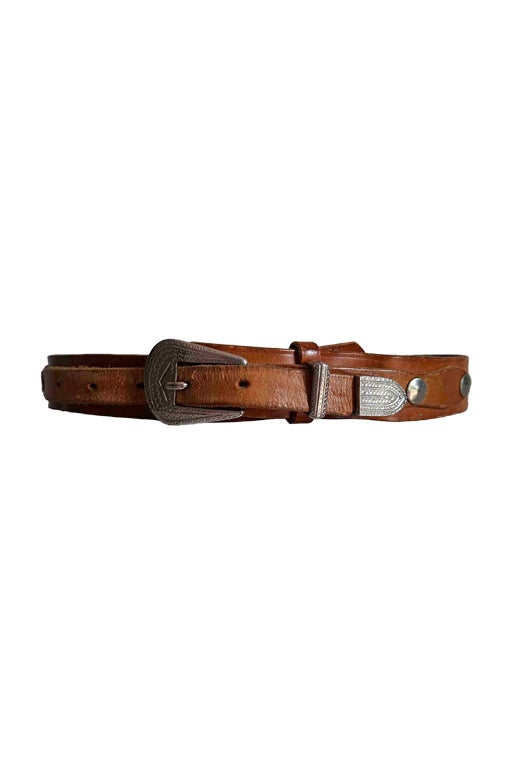 Ceinture en cuir 70's