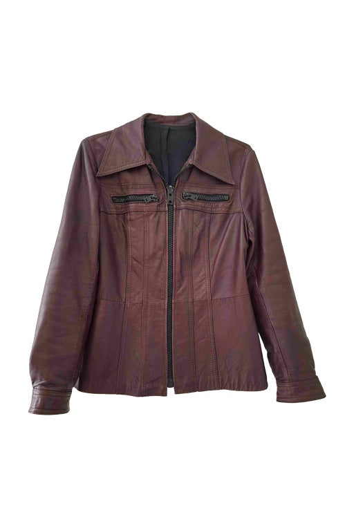 Veste en cuir