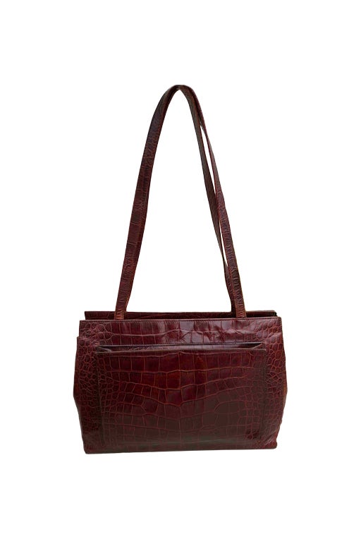 leather tote bag