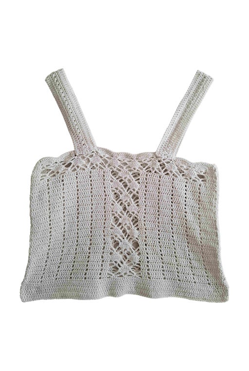 Top en crochet