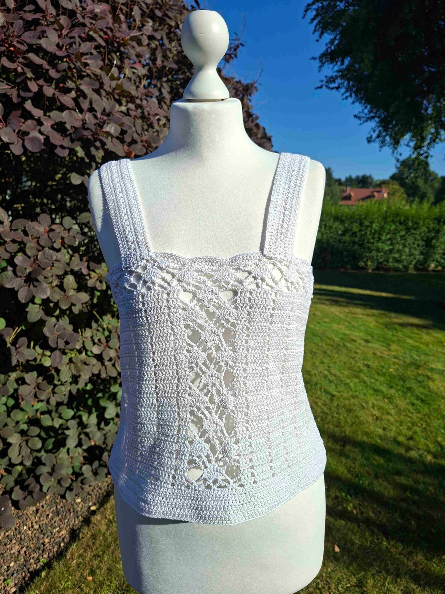 Top en crochet