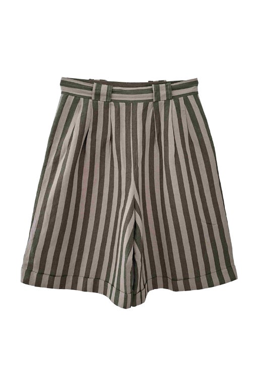 Bermuda à rayures