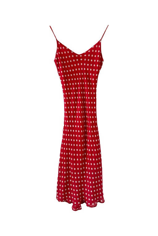 Polka dot nightgown