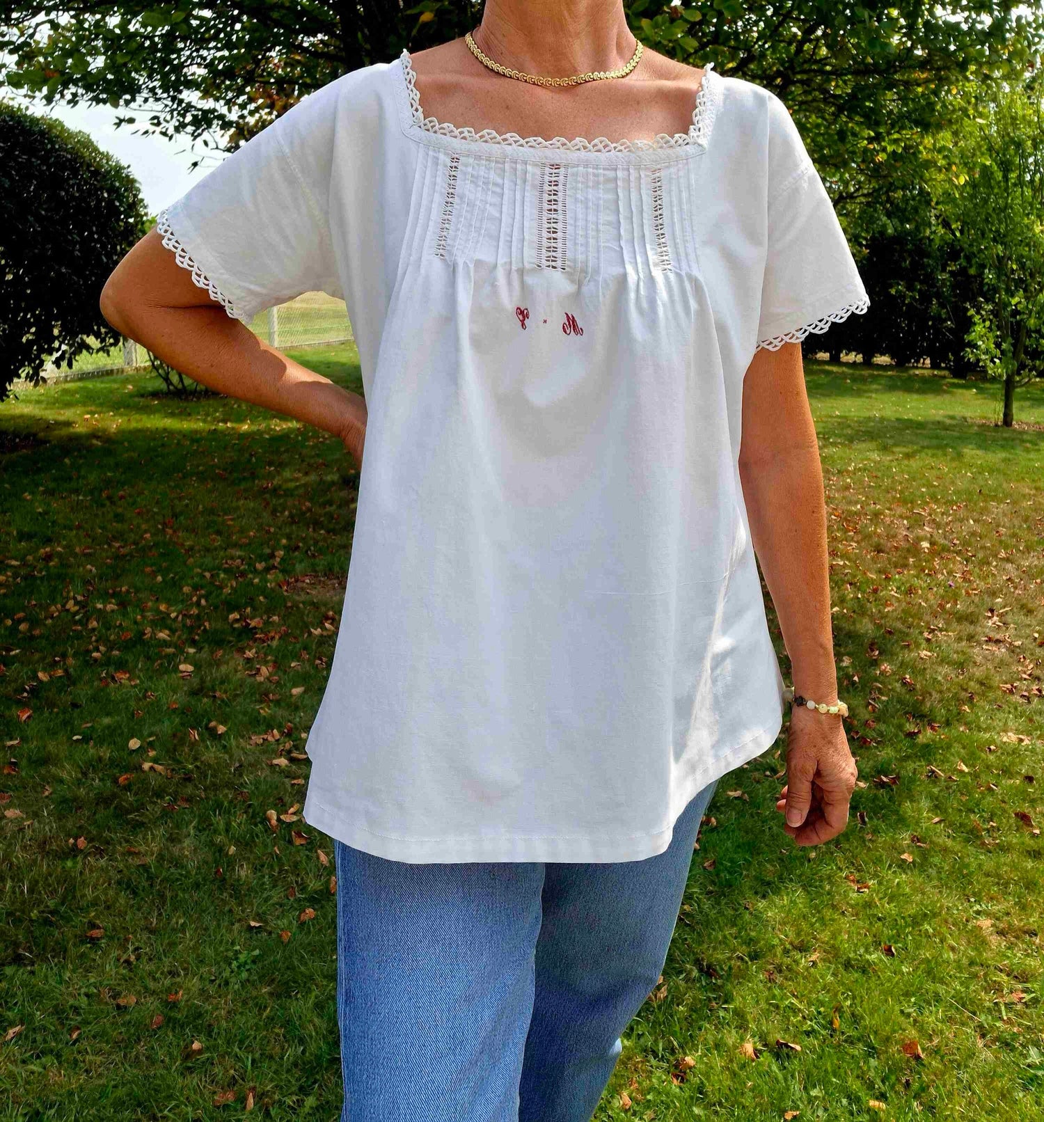 Cotton blouse