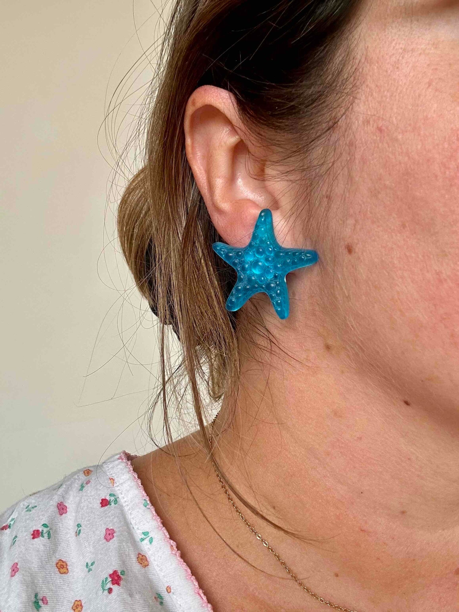 90's clip-on earrings