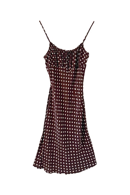 Polka dot nightgown