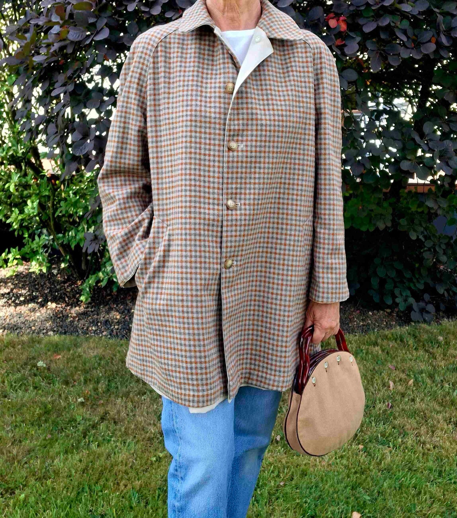 Trench réversible 90's