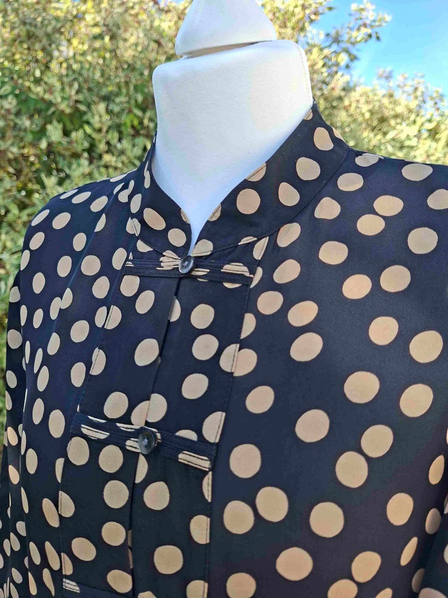 Polka dot top