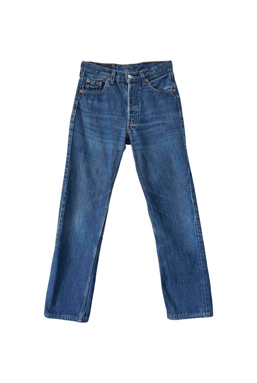 Levi's 501 jeans, waist 28, length 34.