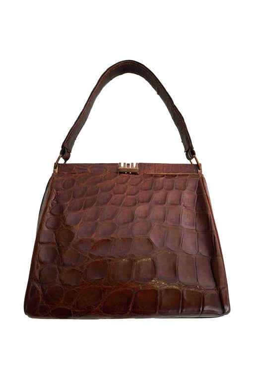 Exotic leather bag
